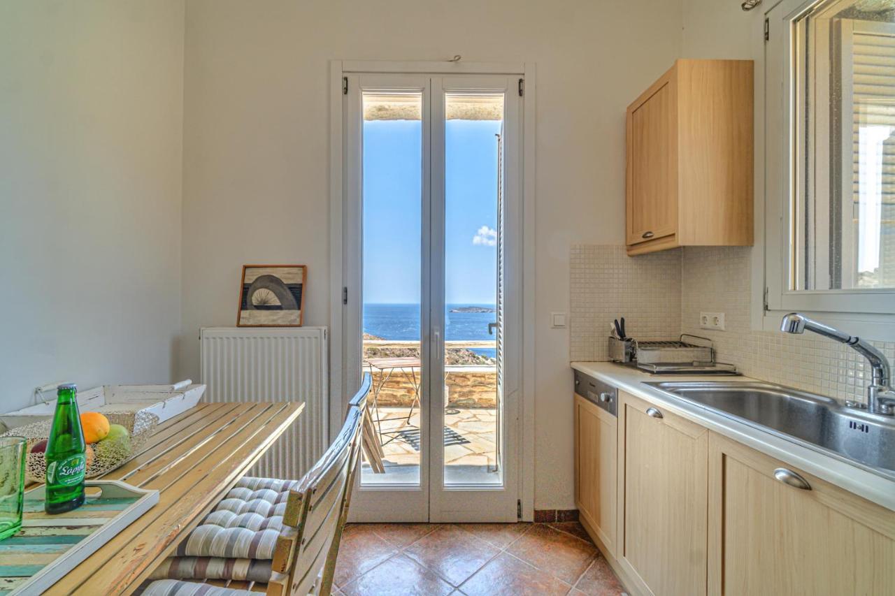 Irida - Sea & Sunset Flats By Explore Andros דירה *